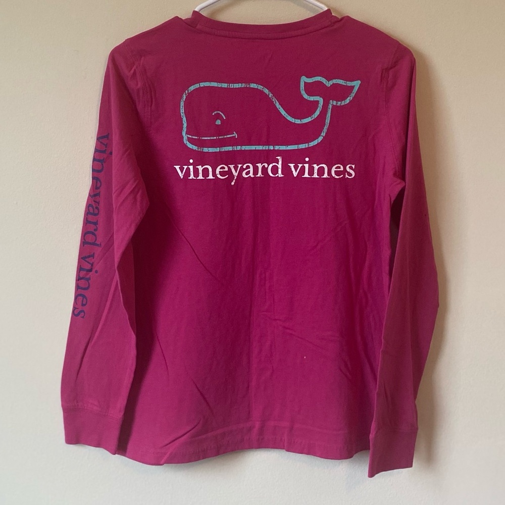 Vineyard Vines Logo Long Sleeve Tee